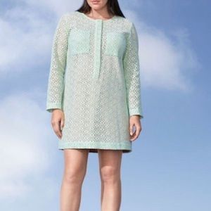 Victoria Beckham for Target lace mint dress L